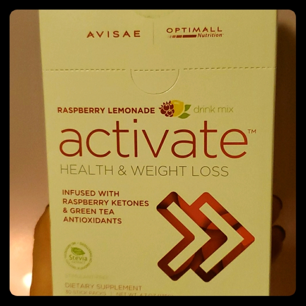 Avisae Activate 30p weight loss rasp/lemonade